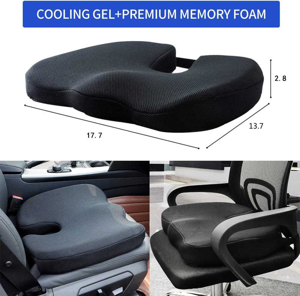 Car & Chair Seat Cushion Memory Foam
