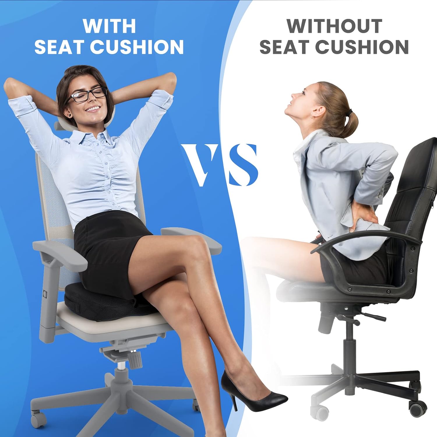 Car & Chair Seat Cushion Memory Foam