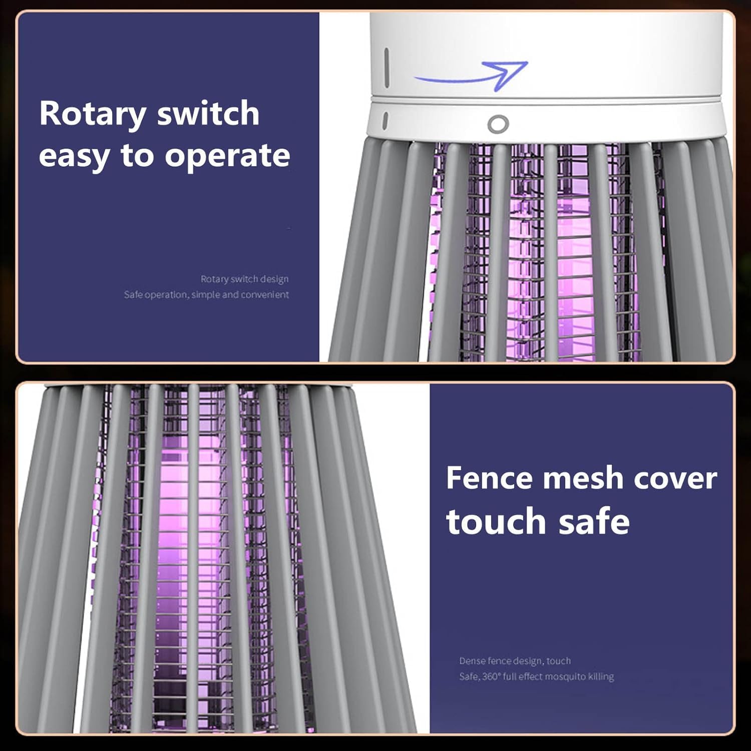 Mosquito Zapper USB Charging for Indoor