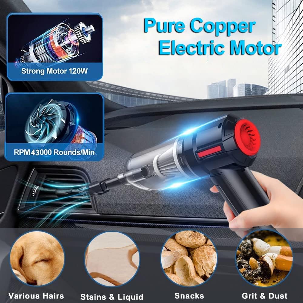 Car & Home Vacuum Cleaner (3 in 1)