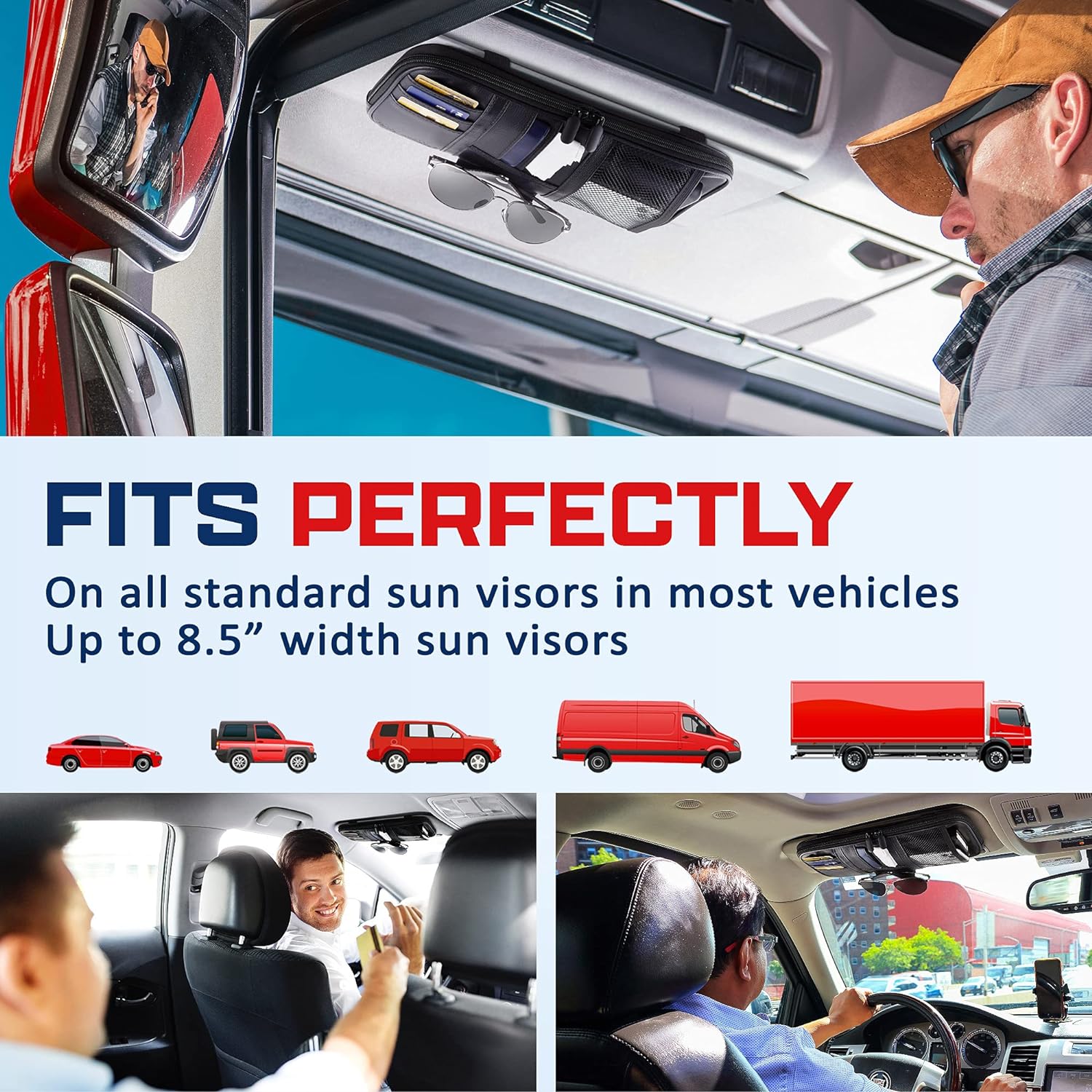 Car Sun Visor Organizer