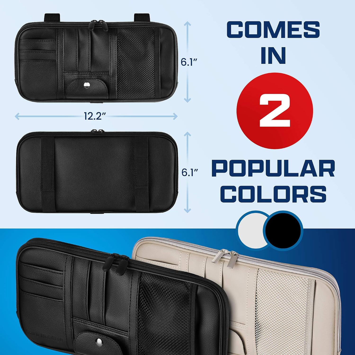 Car Sun Visor Organizer