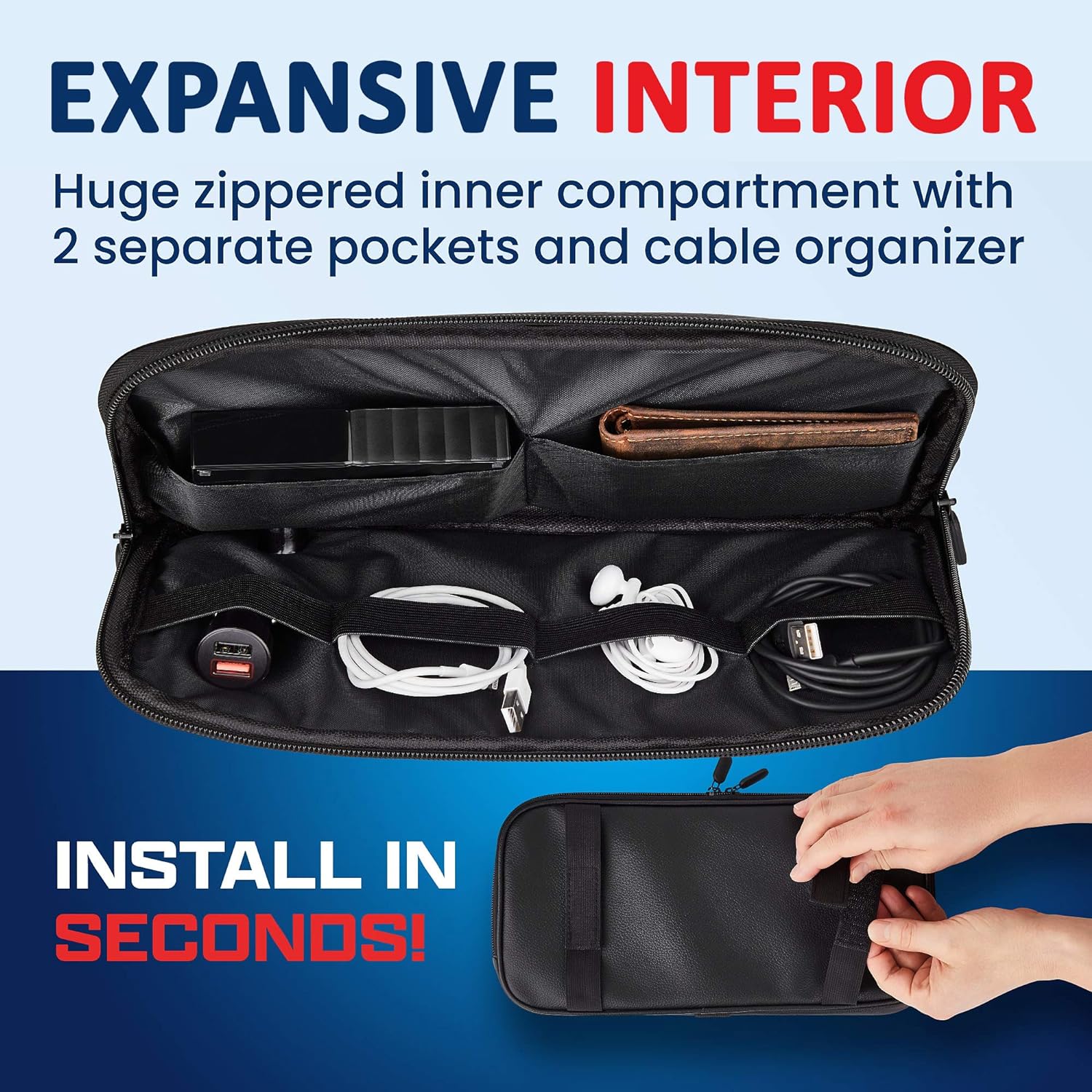 Car Sun Visor Organizer
