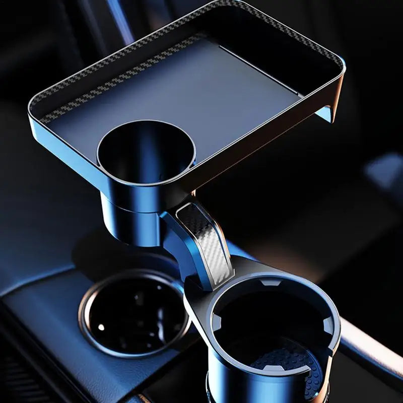 Car Cup Holder Tray 2 in 1