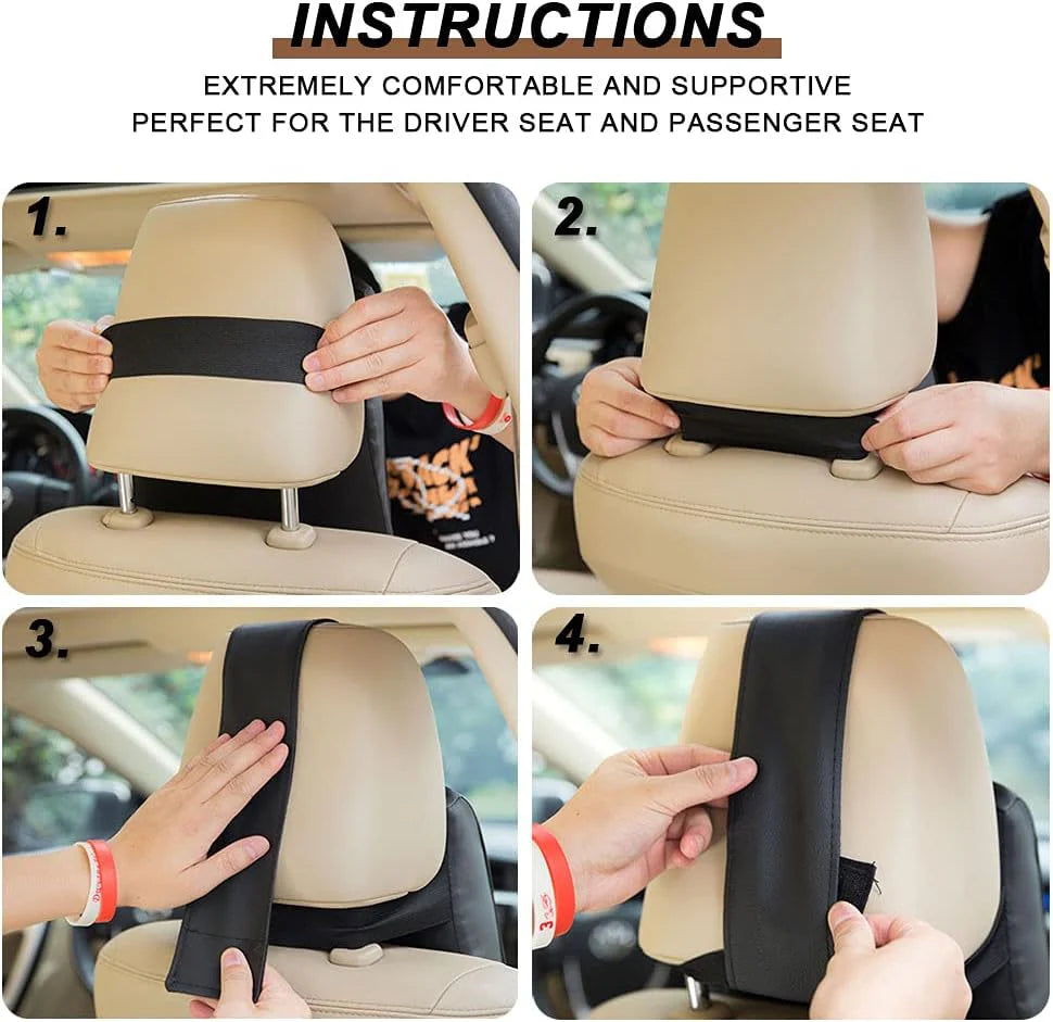 Car Seat Head I Neck I Lumbar Rest Cushion