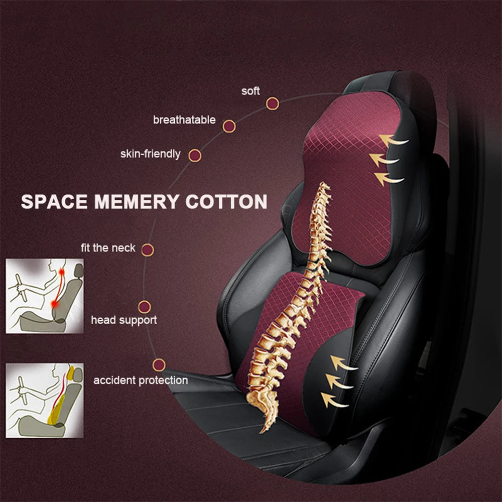 Car Seat Head I Neck I Lumbar Rest Cushion