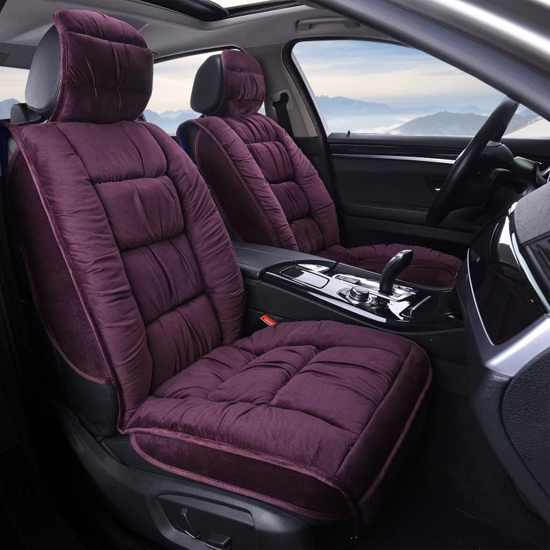 Comfortable Universal Car Front Seat Cover Cushion 2 Pieces