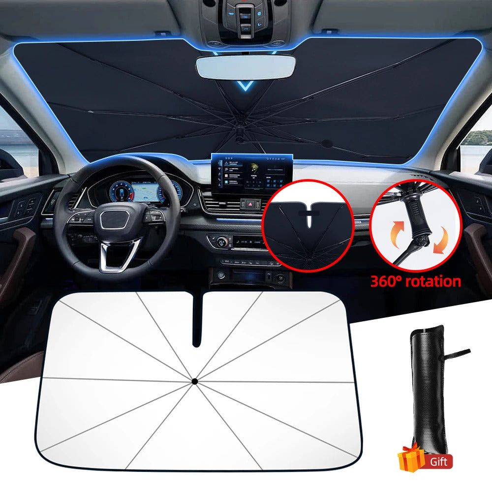 360 rotatable Car's Windshield Umbrella Foldable
