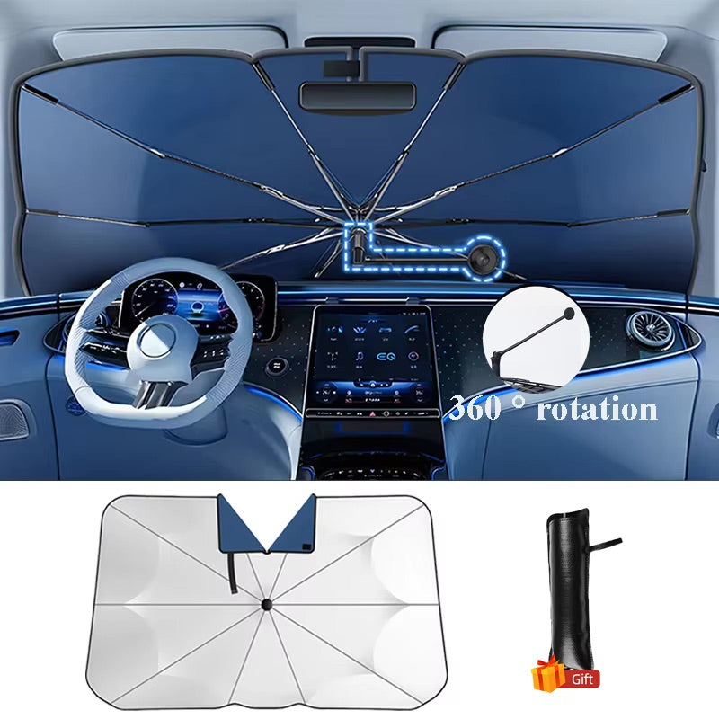 360 rotatable Car's Windshield Umbrella Foldable