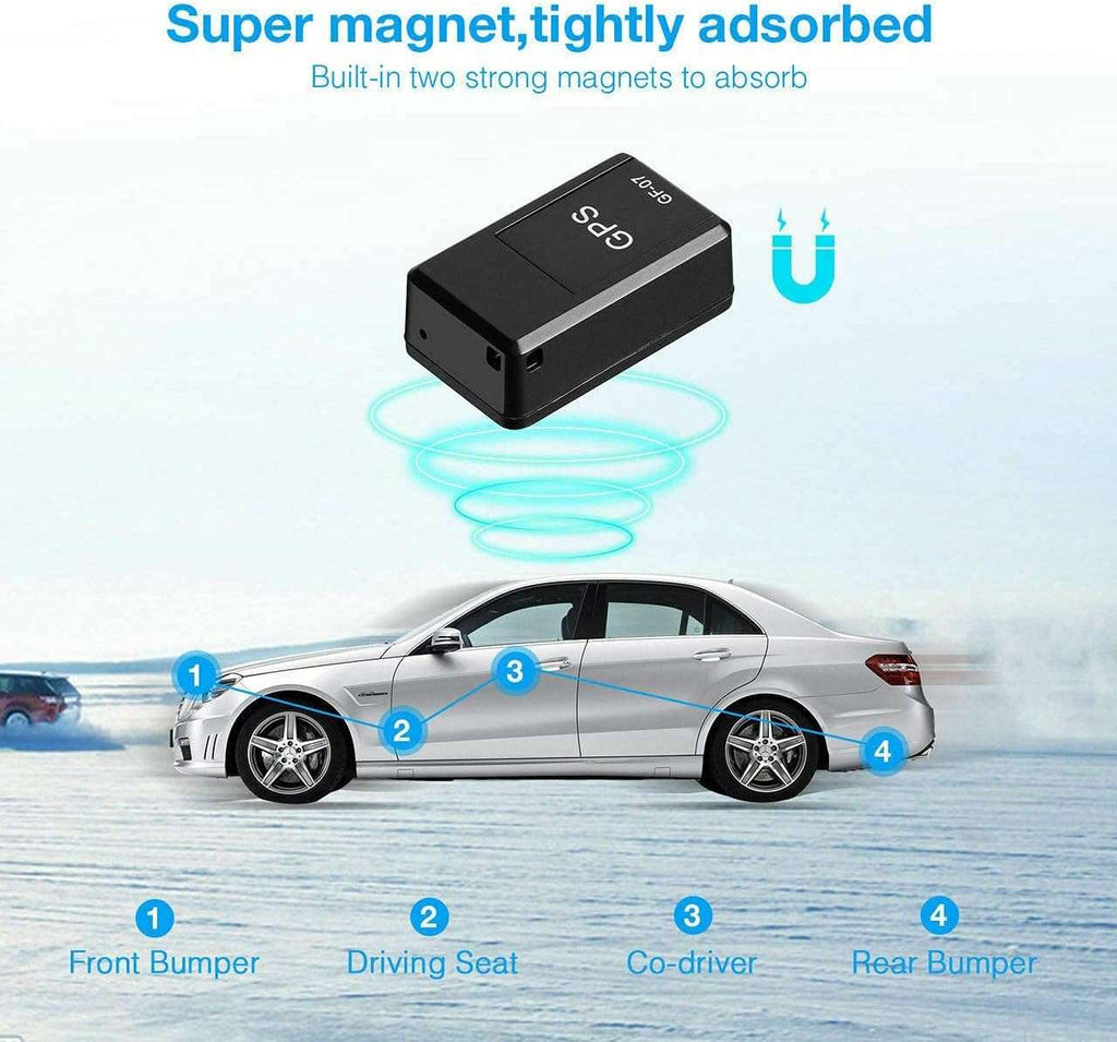 Mini Magnetic GPS Tracker for Vehicles with Real Time Car Locator